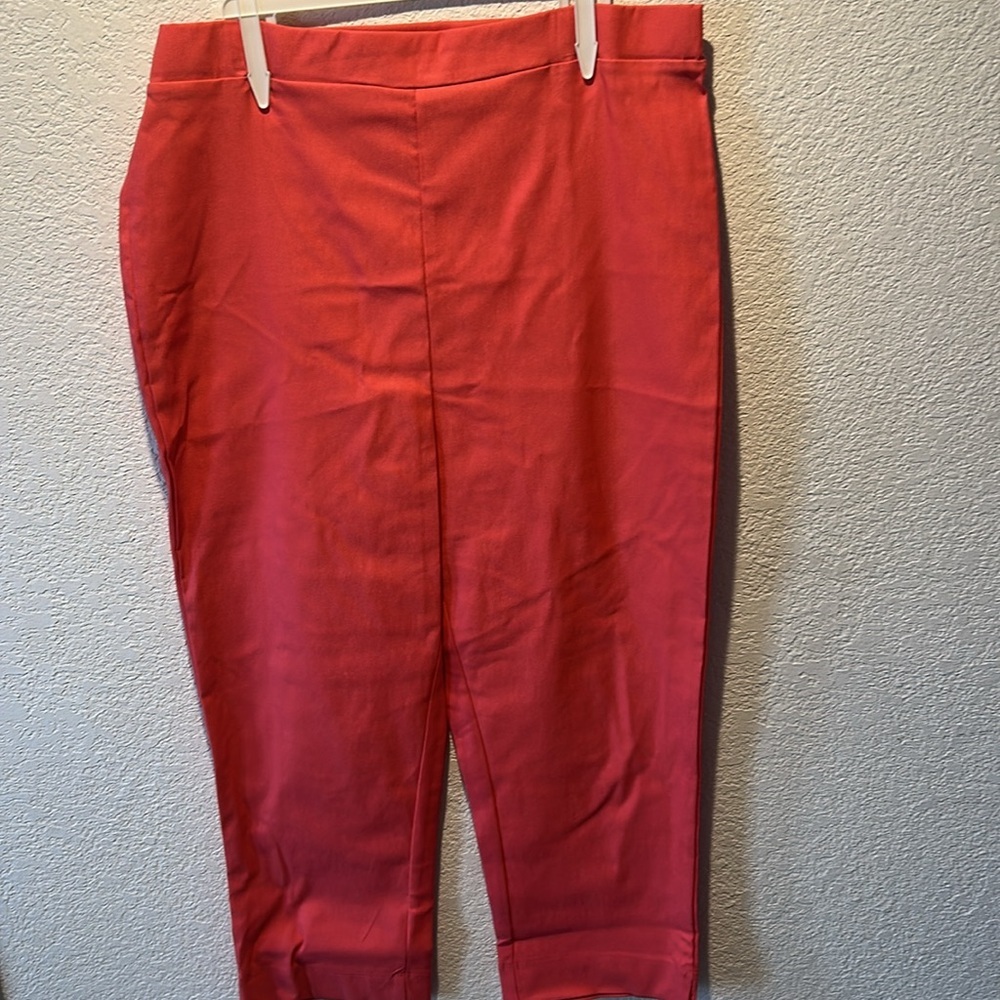 BOUTIQUE - New Coral Women's Cropped Pants - Picture 3 of 5